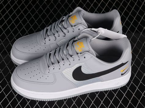 nike air force 1 low mini swooshes grey womens|Nike Air Force 1 Low '07 Reflective Mini Swoosh Grey (Women's).